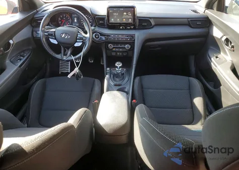 2020 Hyundai Veloster N z USA, uszkodzony, nr VIN KMHT36AH9LU008036